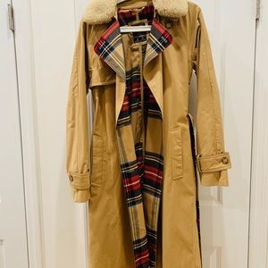 Trench Coat Abercrombie and Fitch